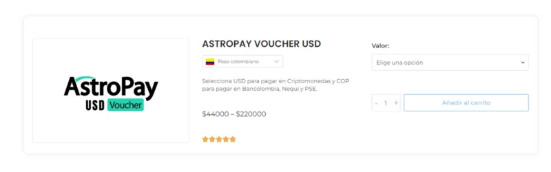 Agregar saldo en Onlyfans con Astropay voucher