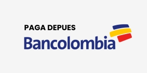 Infografia, comprar tarjetas regalo de Colombia con paga después Bancolombia