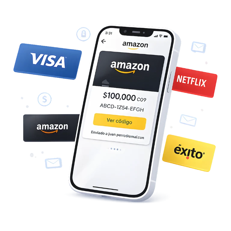 Imagen de Tarjetas regalo virtuales en el movil